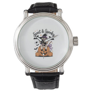 Sweet and Spooky Dog Halloween Watch