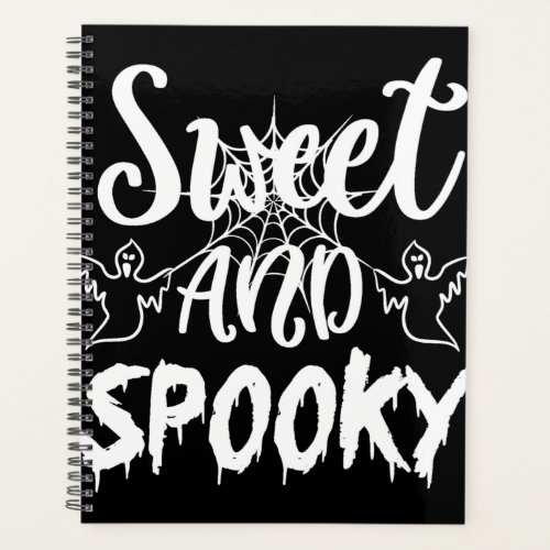 Sweet and spooky planner