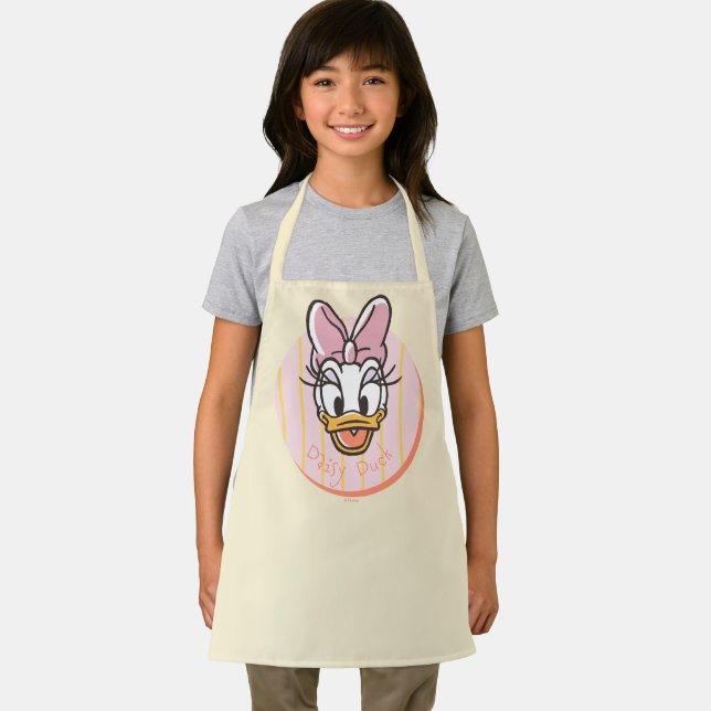 Sweet and Sunny Daisy Duck Portrait Apron (Insitu)