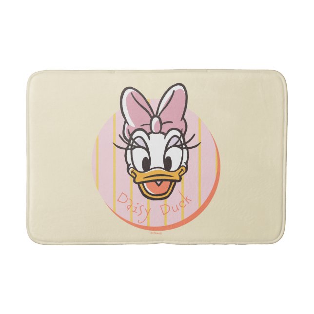 Sweet and Sunny Daisy Duck Portrait Bath Mat (Front)