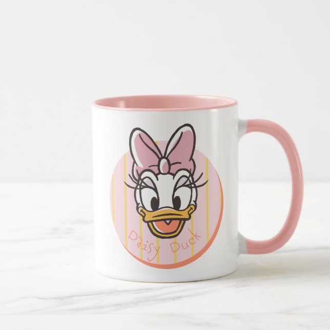Sweet and Sunny Daisy Duck Portrait Mug (Right)