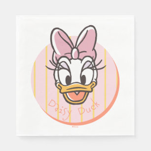 Sweet and Sunny Daisy Duck Portrait Napkins