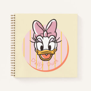 Sweet and Sunny Daisy Duck Portrait Notebook