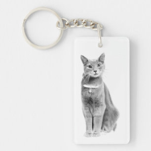 Sweet Angel Eyes Keychain