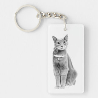 Sweet Angel Eyes Keychain