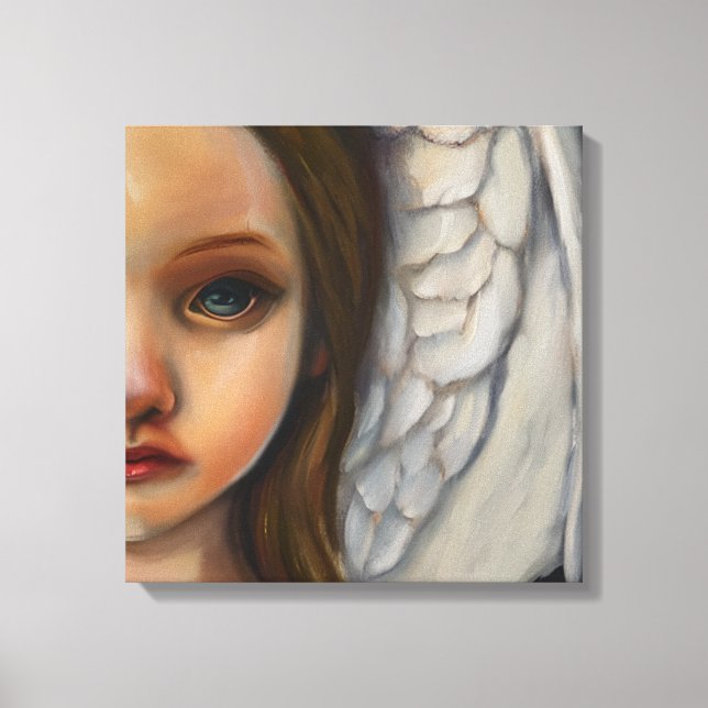 Sweet Angel Girl  Canvas Print (Front)