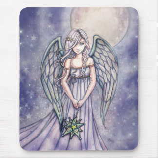 Sweet Angel Mousepad by Molly Harrison