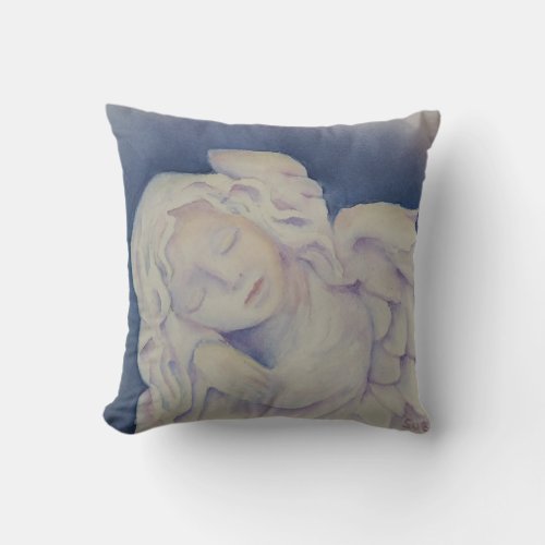 SWEET ANGELIC DREAMS THROW PILLOW