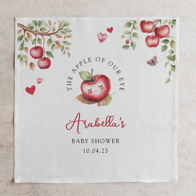 Sweet Apple Of Our Eye Baby Shower Napkins (Creator Uploaded)