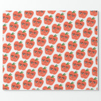 Strawberry Fruit Jam Wrapping Paper