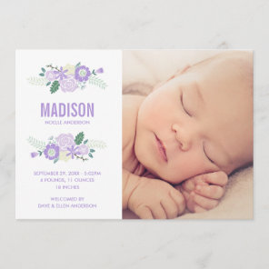Sweet Arrival | Birth Announcement