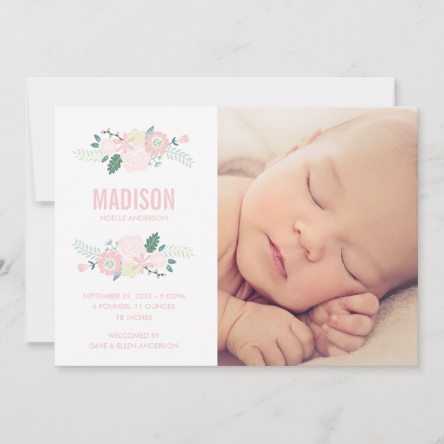 Sweet Arrival | Birth Announcement (Front)