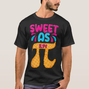 Sweet As 3.14 Pie Funny Pi Day Math Teacher Boys G T-Shirt