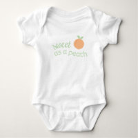 peach baby outfit