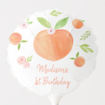 Sweet As A Peach Birthday Balloon