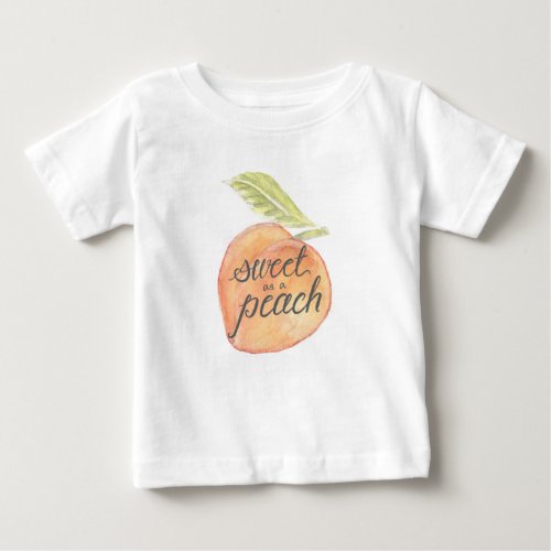 Sweet as a Peach Toddler Shirt