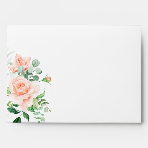 Sweet as a Peach Wedding Invitation Envelope