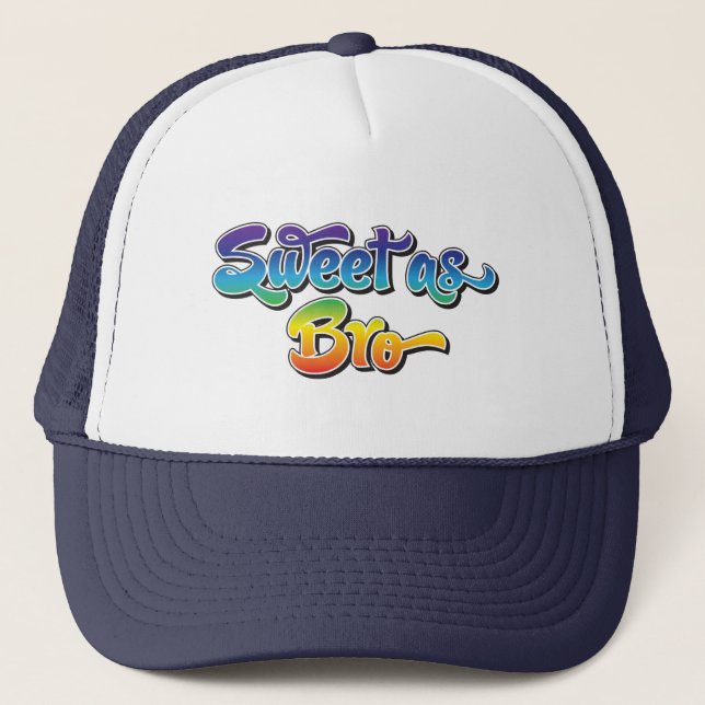 Sweet As Bro Hat (Front)