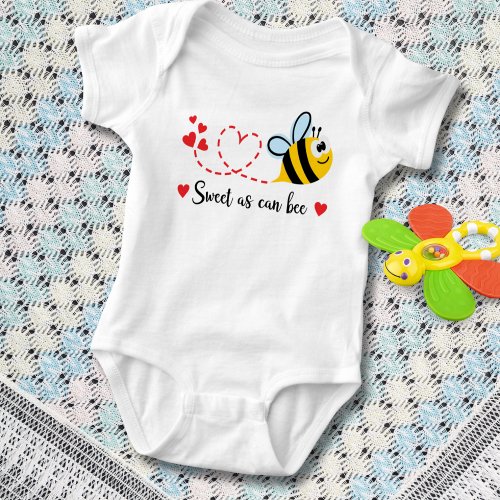 Sweet As Can Bee Baby Bodysuit
