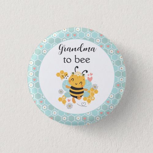 Sweet as Can Bee Baby Girl Baby Shower Button