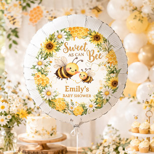 Sweet as Can Bee Baby Shower Balloon
