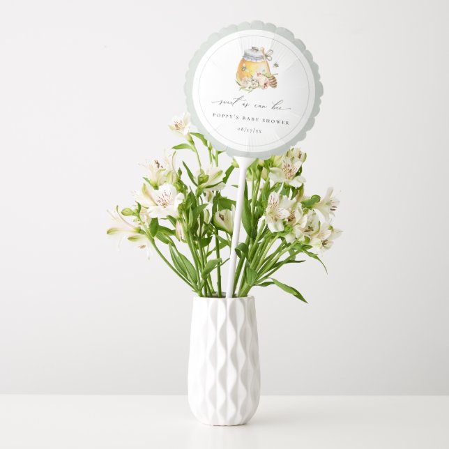 Sweet As Can Bee Baby Shower Balloon (Vase)