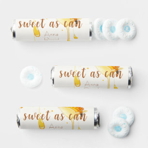 Sweet as can bee baby shower  breath savers® mints