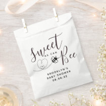 Sweet as Can Bee Baby Shower  Favor Bag