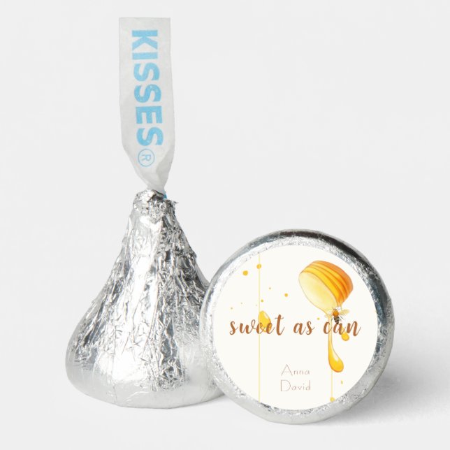 Sweet as can bee baby shower  hershey®'s kisses® (Front)