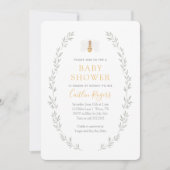 Sweet as Can Bee Baby Shower Invitation (Front)
