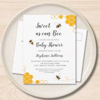 Sweet As Can Bee Baby Shower