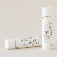 Sweet as Can Bee Baby Shower Lip Balm