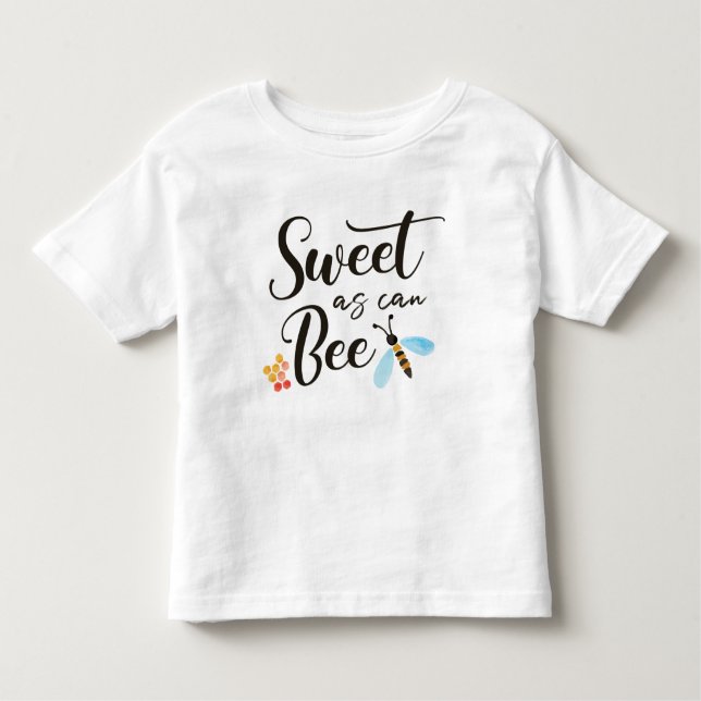Sweet As Can Bee Birthday Shirt (Front)