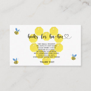 Sweet as can bee books for baby ticket  enclosure card