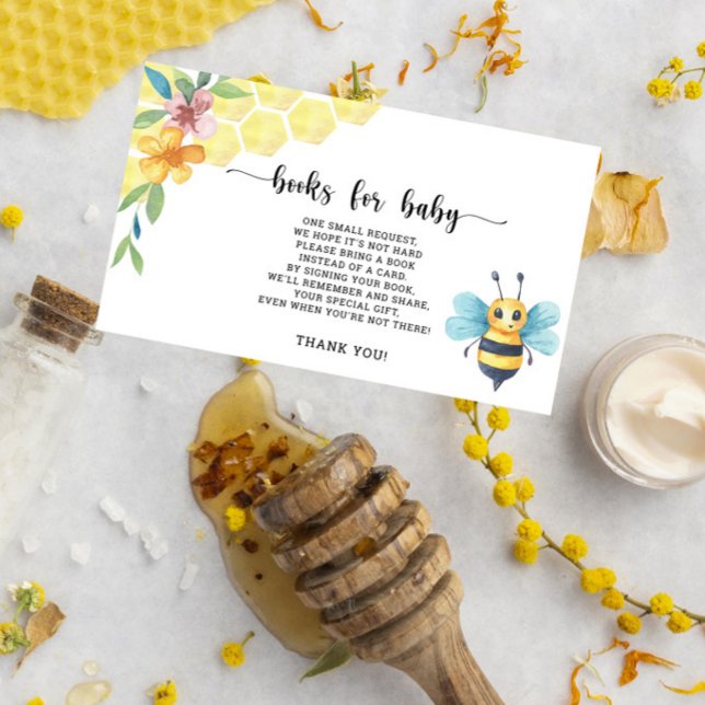 Sweet as can bee books for baby ticket enclosure card (Creator Uploaded)