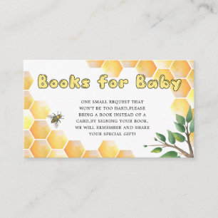 Sweet as can bee books for baby ticket enclosure card