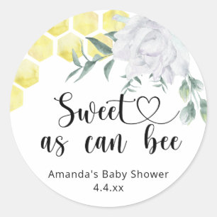 Sweet as can Bee - Classic Round Sticker