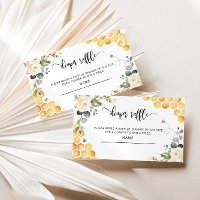 Sweet as can bee diaper raffle ticket