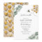 Sweet as can Bee Eucalyptus Baby Shower Invitation