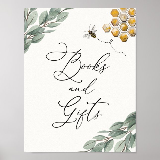 Sweet as Can Bee Eucalyptus Books and Gifts Poster (Front)