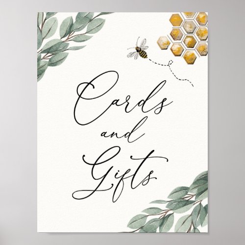 Sweet as Can Bee Eucalyptus Cards and Gifts Poster