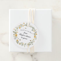 Sweet as can Bee Favor Tags