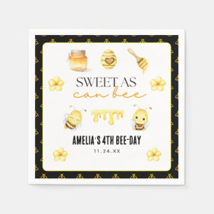 Sweet As Can Bee Napkins