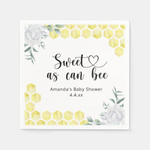 Sweet as can Bee -  Napkins
