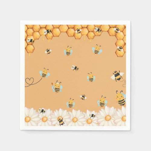 Sweet As Can Bee Napkins
