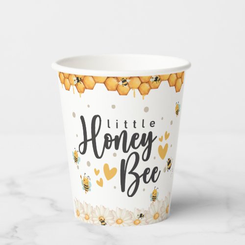 Sweet As Can Bee Paper Cups