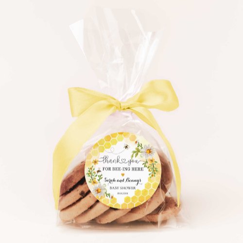 Sweet as can Bee Thank You Honey Baby Shower Favor Favor Tags