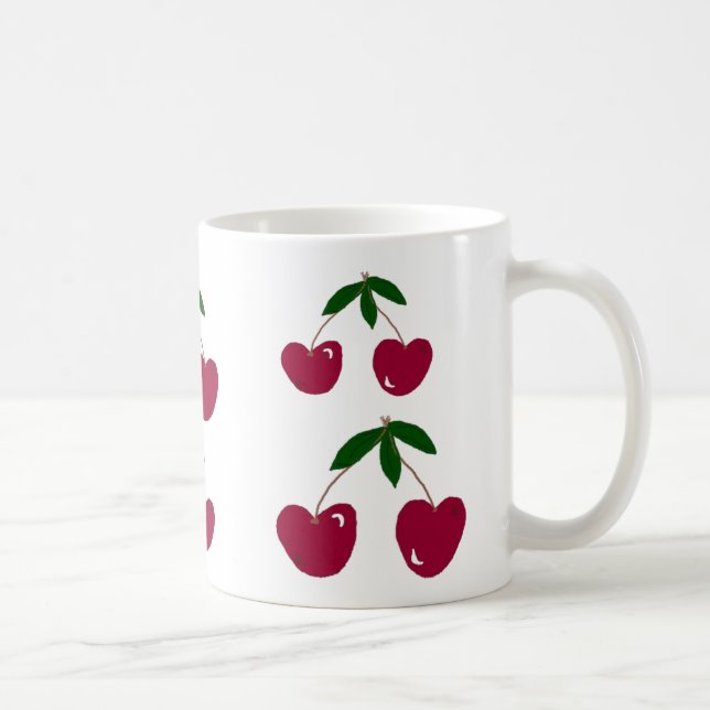Sweet as Cherries Coffee Mug (Right)
