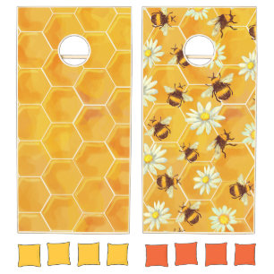 Sweet as Honey Cornhole Set