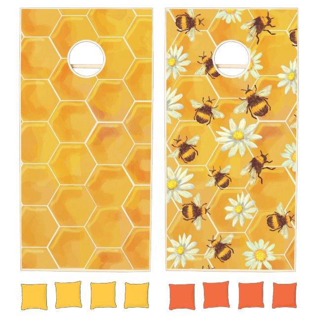 Sweet as Honey Cornhole Set (Set)
